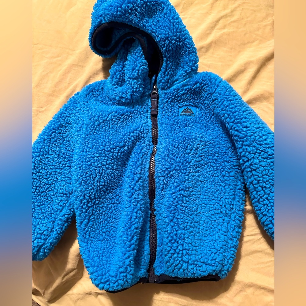 Snozu 18 month fleece hooded zip up